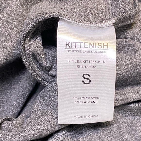 Kittenish Charcoal Sleeveless Jumpsuit Women’s Small Front Zip Cutout - Picture 11 of 12